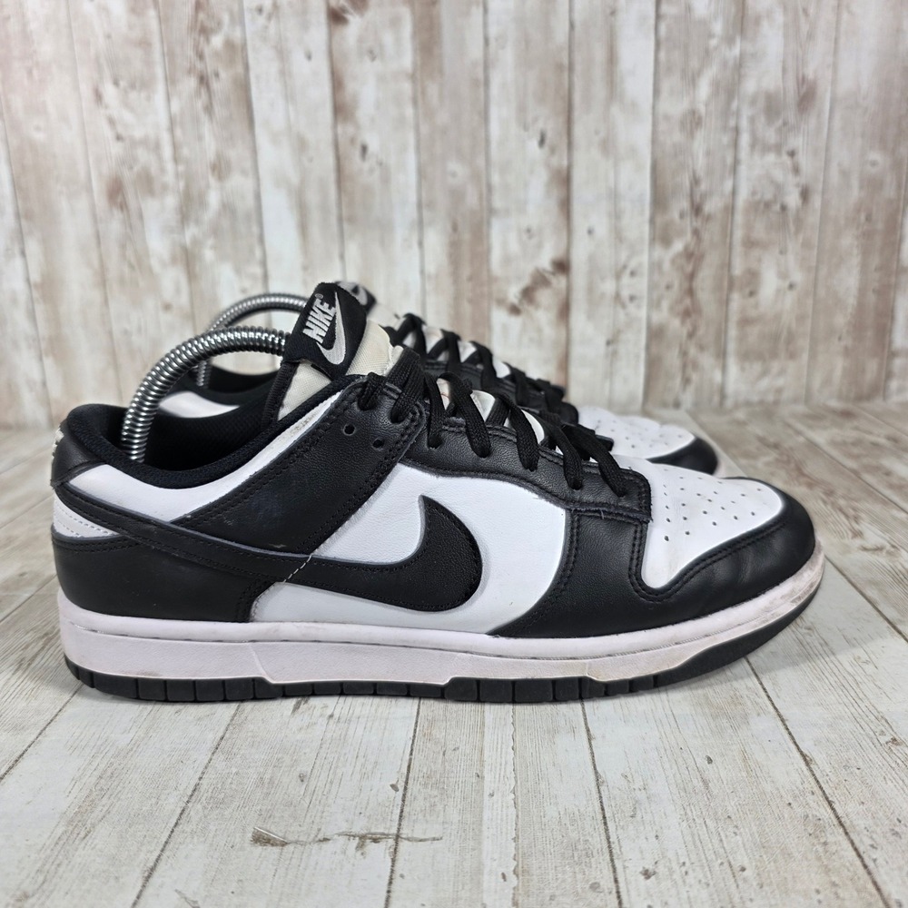 Nike Dunk Low Panda Black White Womens Sneakers Size‎ 7Y DD1503 101